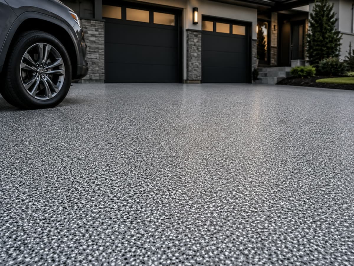 Driveways coated by TopCoat